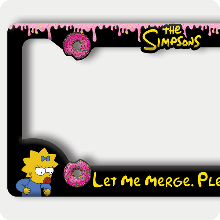 The Simpsons Maggie License Plate Frame