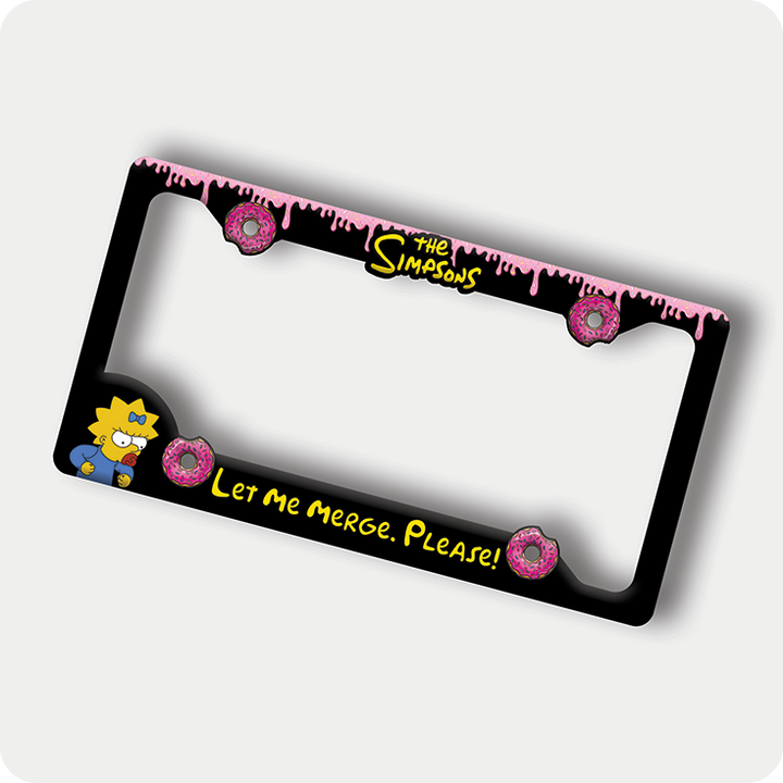 The Simpsons Maggie License Plate Frame
