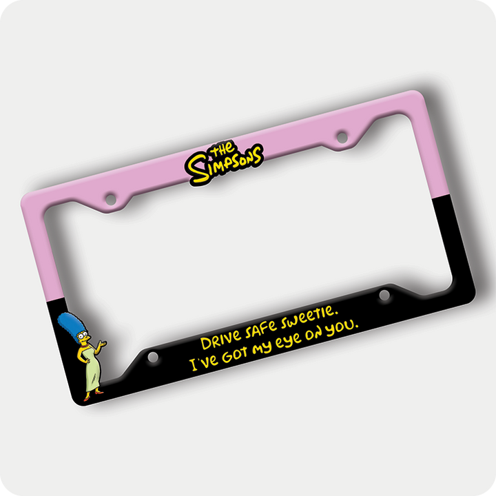 Marge Simpson License Plate Frame