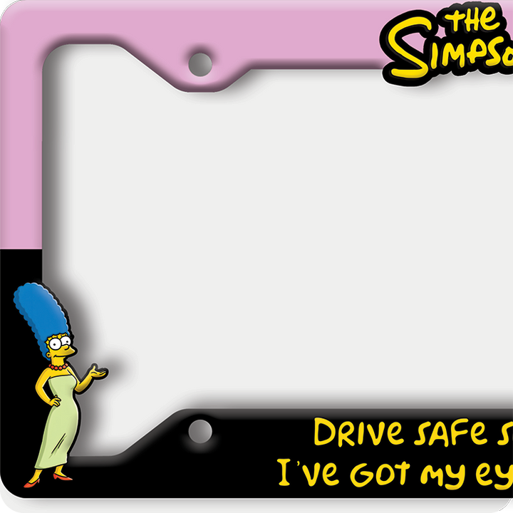 Marge Simpson License Plate Frame