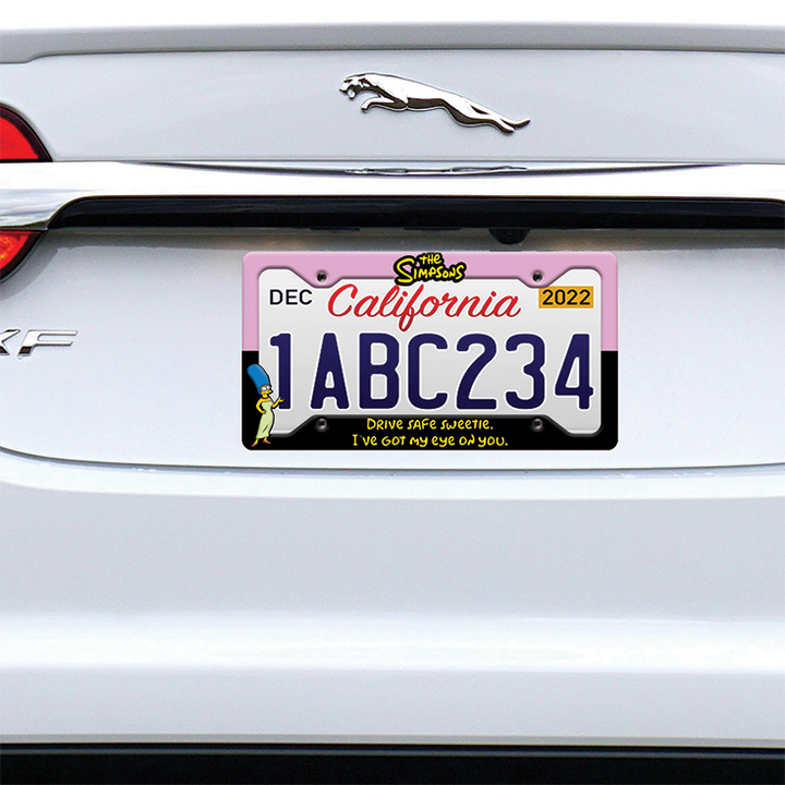 Marge Simpson License Plate Frame