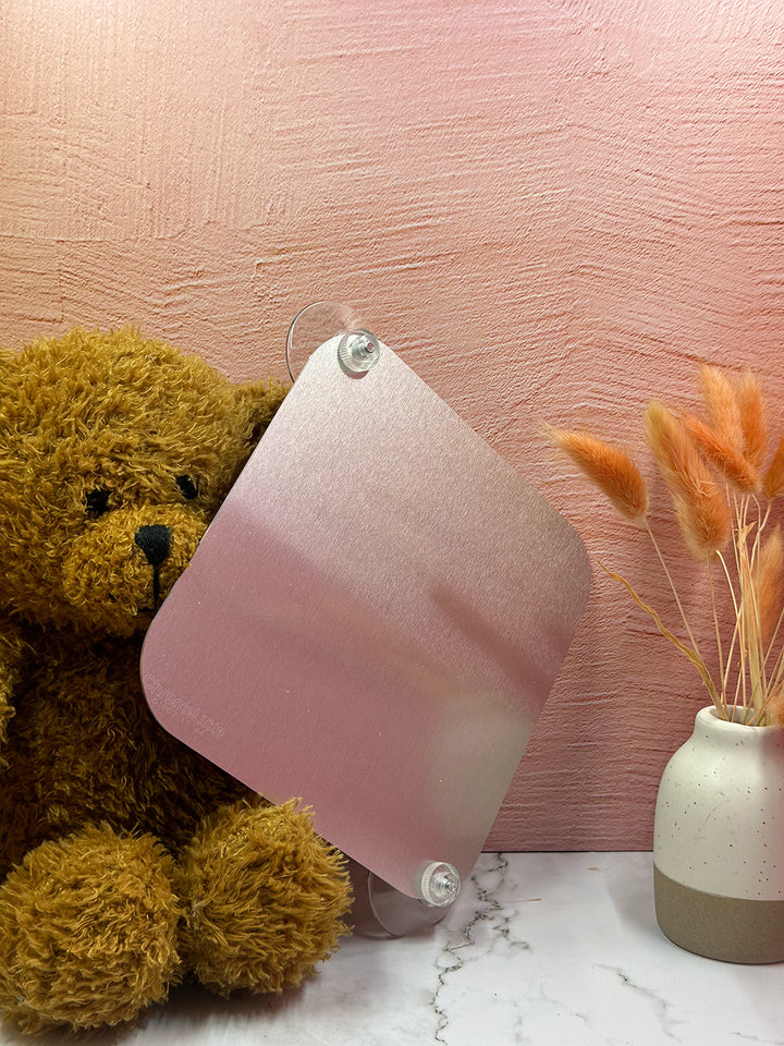 Bluey and Bingo Mom Wagon Sign - Cute Aluminum Car Safety Warning Sign with Suction Cups - Durable Yellow and White Child Safety Alert