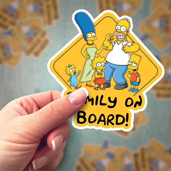 The Simpsons Family on Board