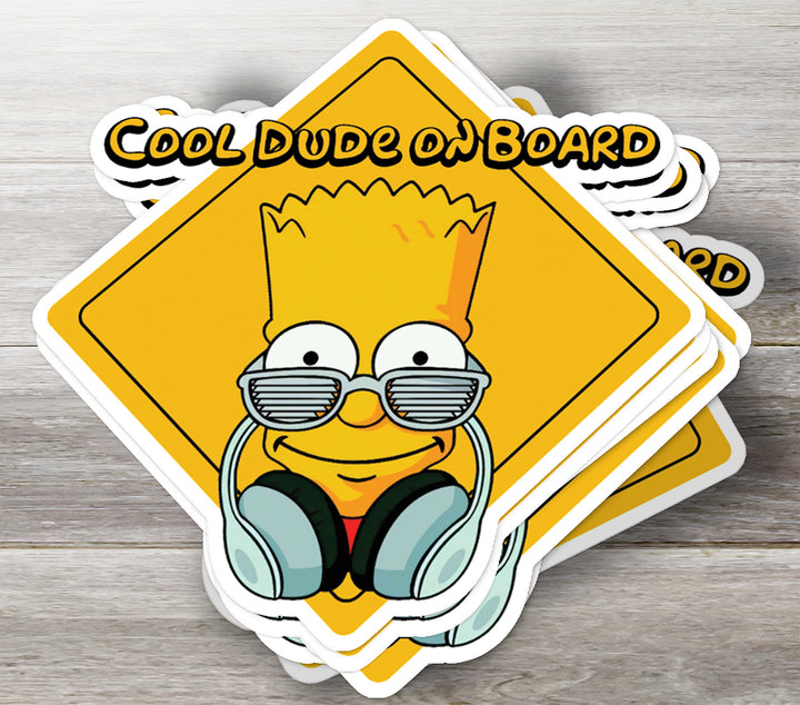 The Simpsons Bart Cool Dude