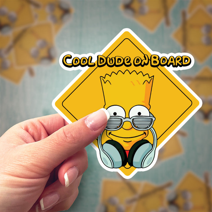 The Simpsons Bart Cool Dude