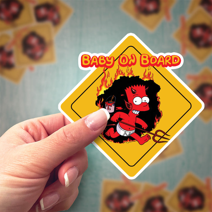 The Simpsons Bart Decal