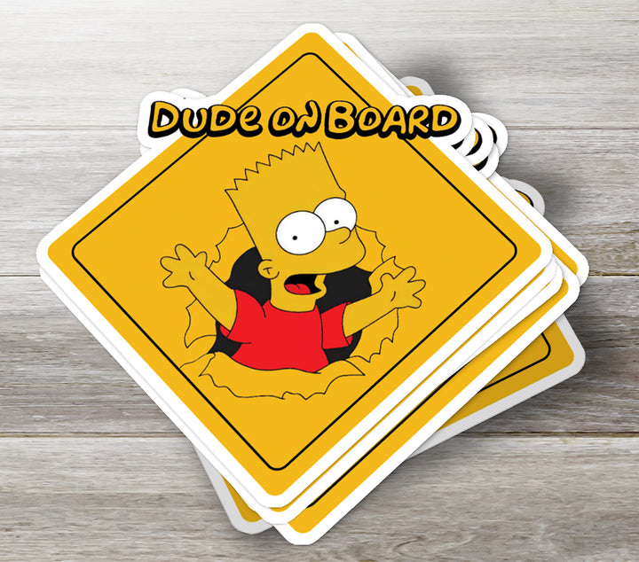 The Simpsons Bart Simpsons Decal
