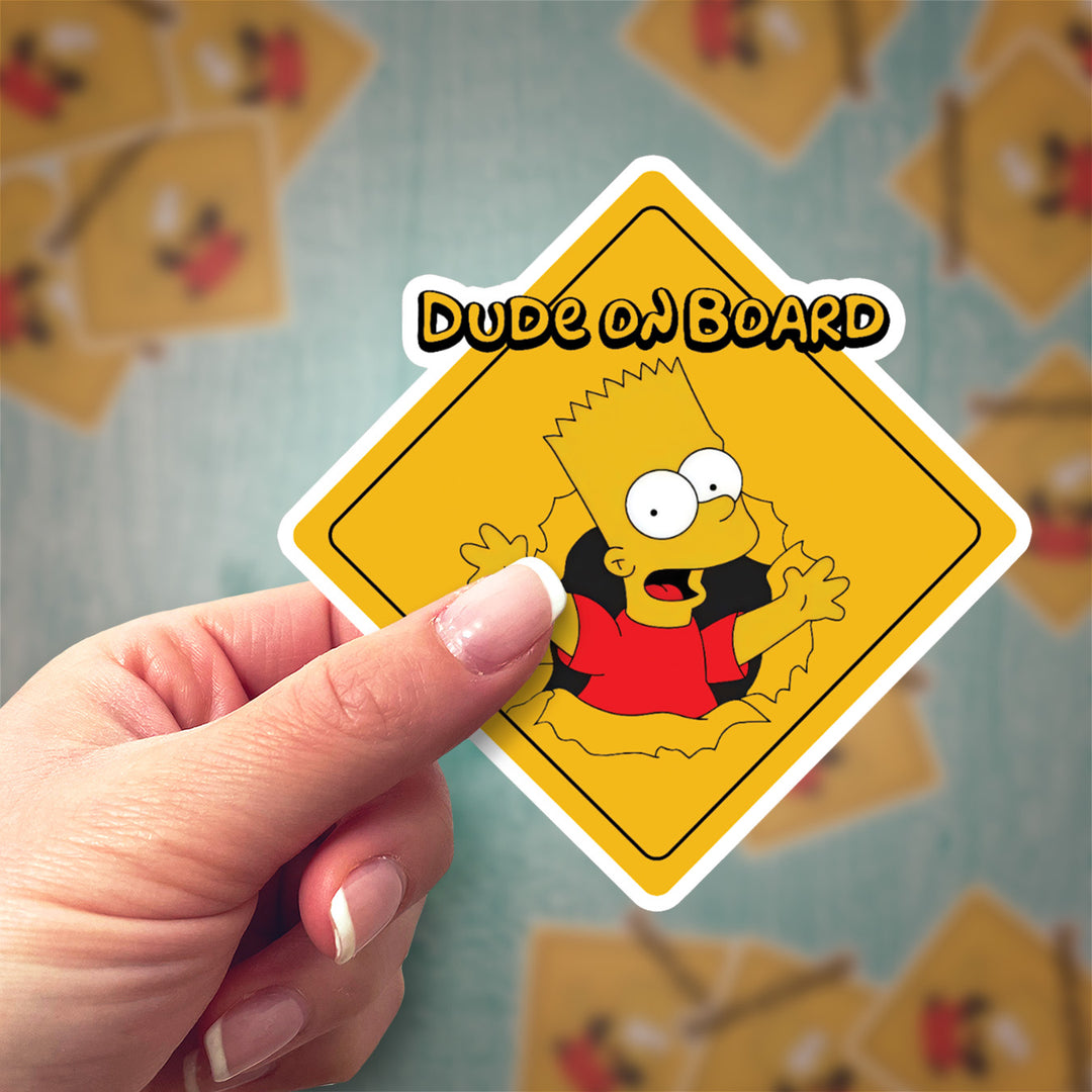 The Simpsons Bart Simpsons Decal