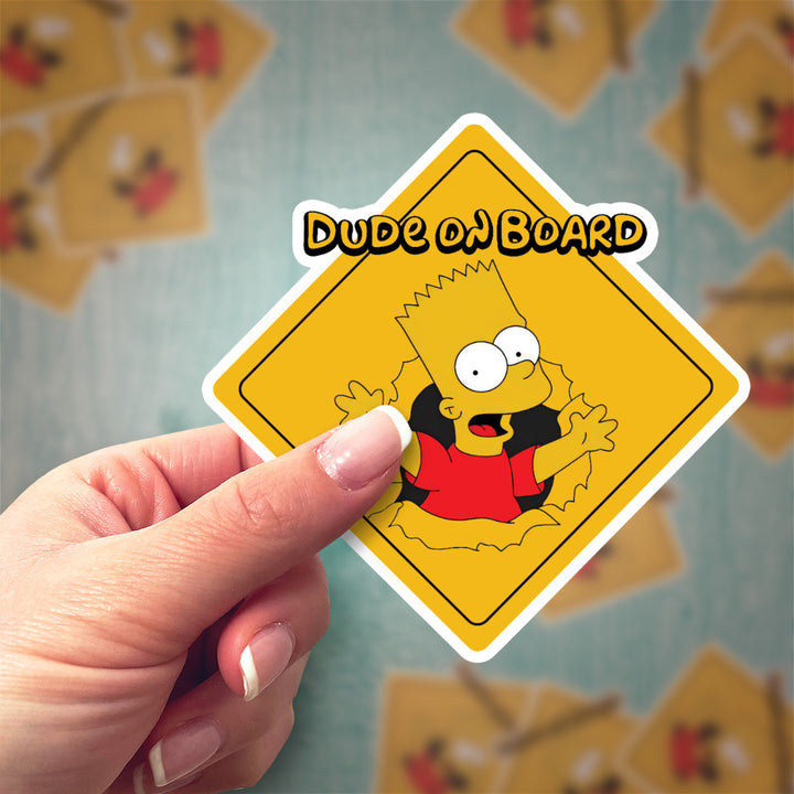 The Simpsons Bart Simpsons Decal