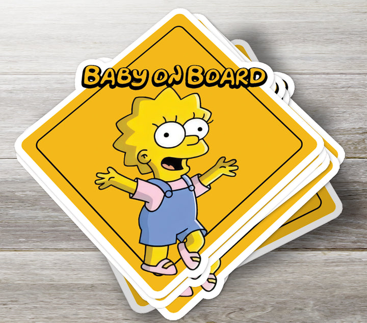 The Simpsons Lisa Decal