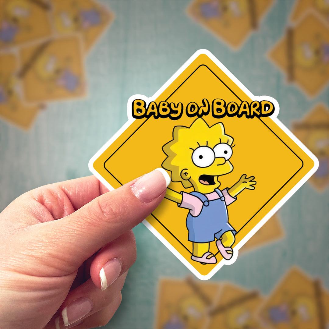The Simpsons Lisa Decal