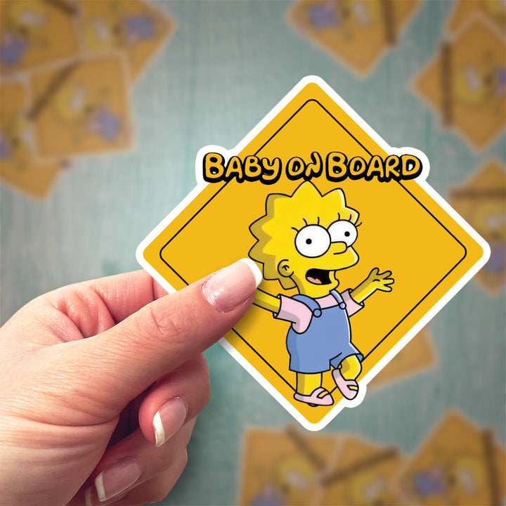 The Simpsons Lisa Decal