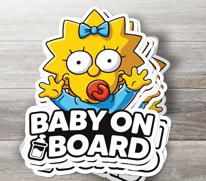 The Simpsons "Maggie" Sticker