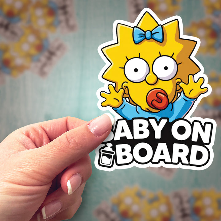 The Simpsons "Maggie" Sticker