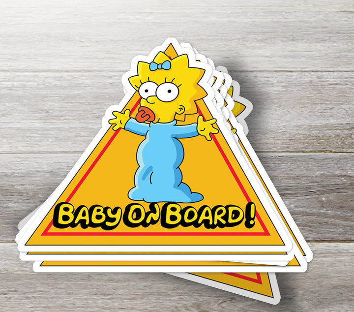 The Simpsons "Maggie" Sticker