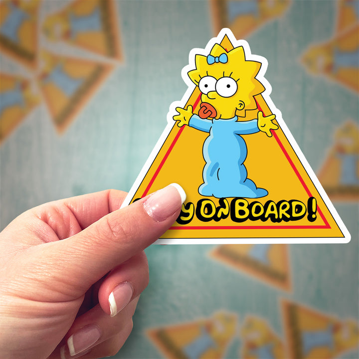 The Simpsons "Maggie" Sticker