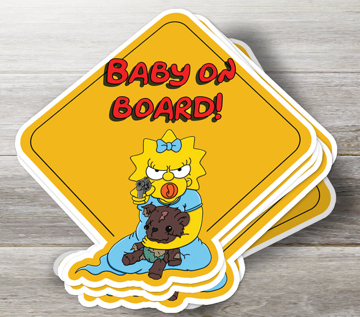 The Simpsons "Maggie" Decal