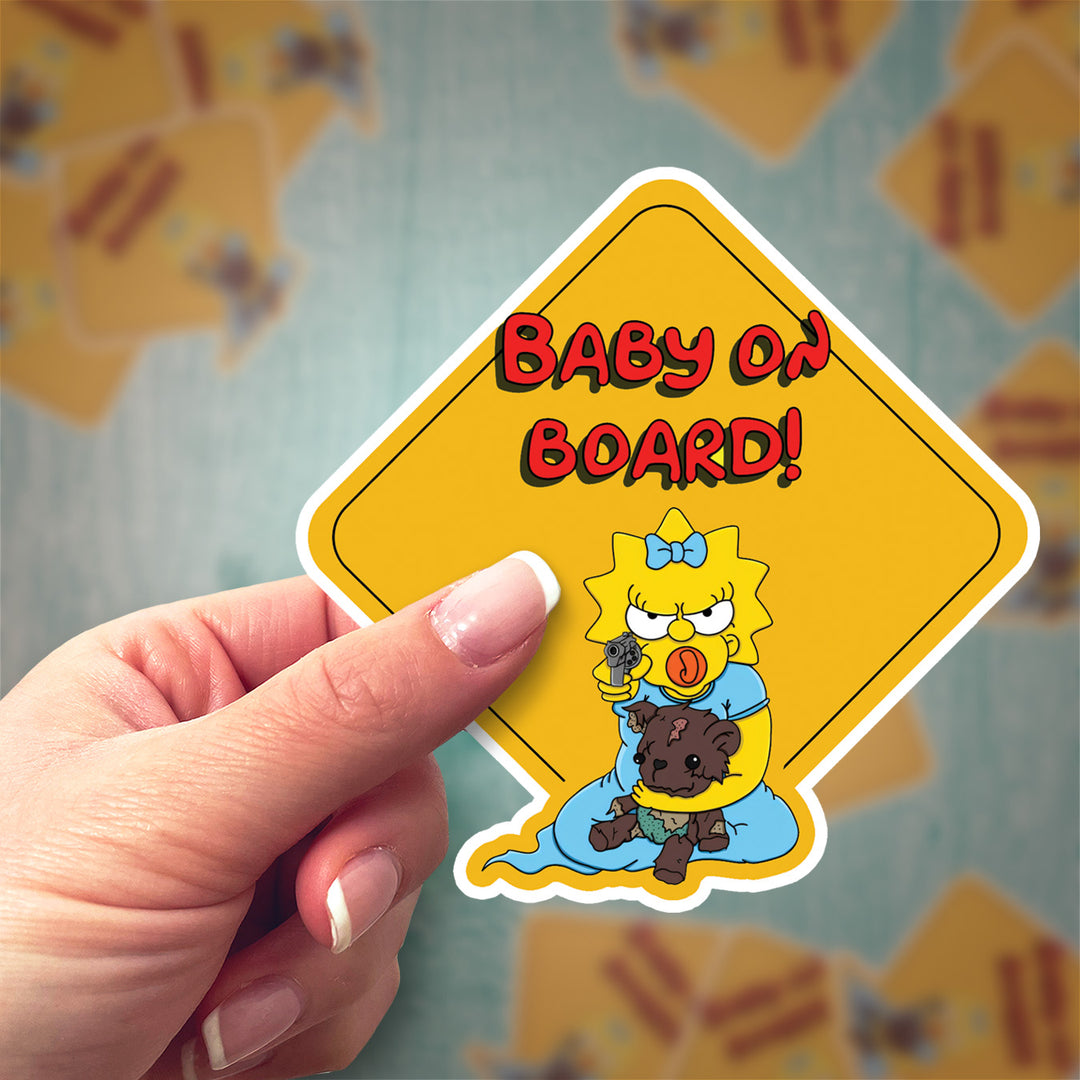 The Simpsons "Maggie" Decal
