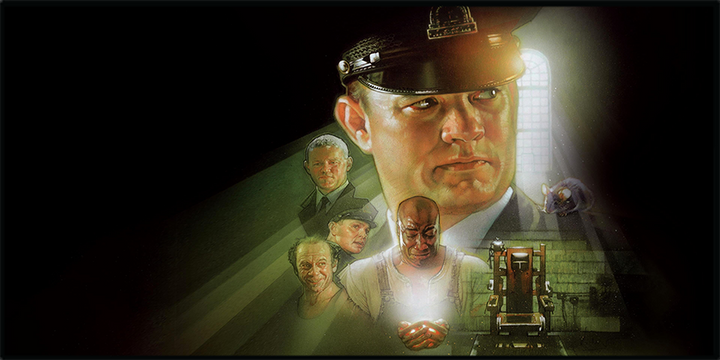 The Green Mile (1999) Illuminated LED frame display & Poster