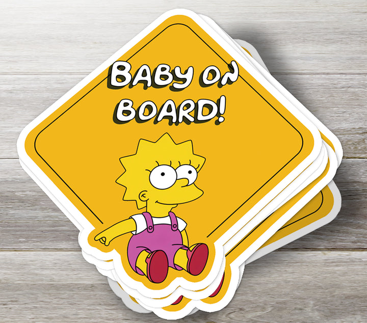 The Simpsons Lisa Decal