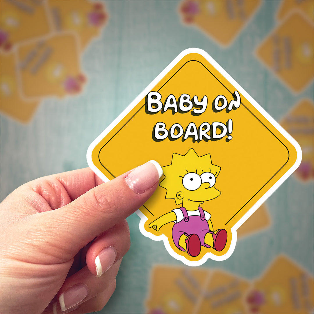 The Simpsons Lisa Decal