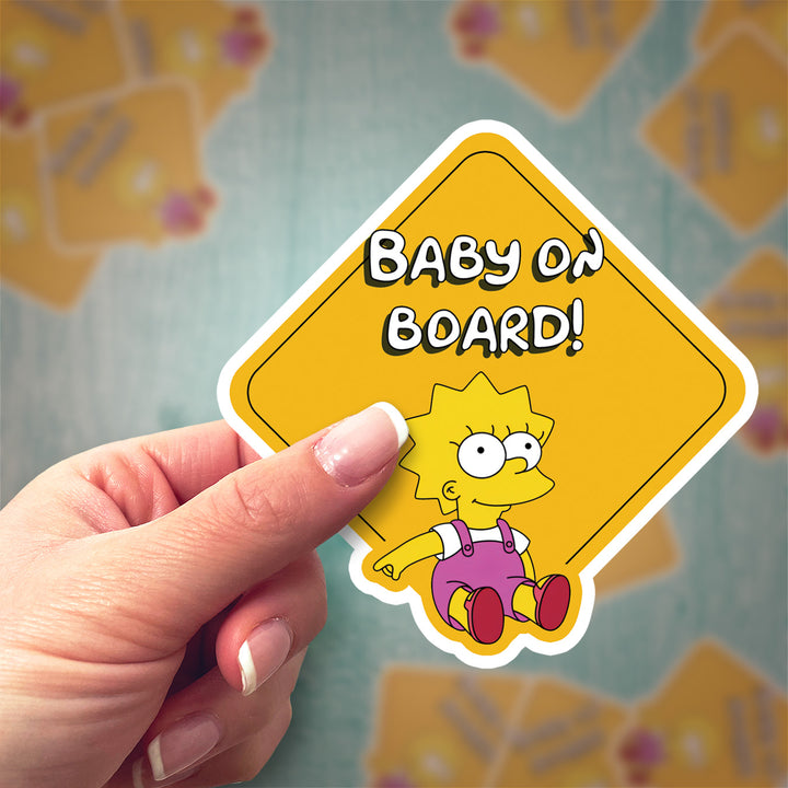 The Simpsons Lisa Decal