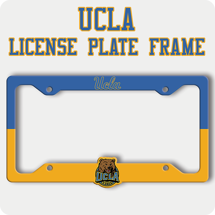 UCLA License Plate Frame – University of California Los Angeles Car Accessory