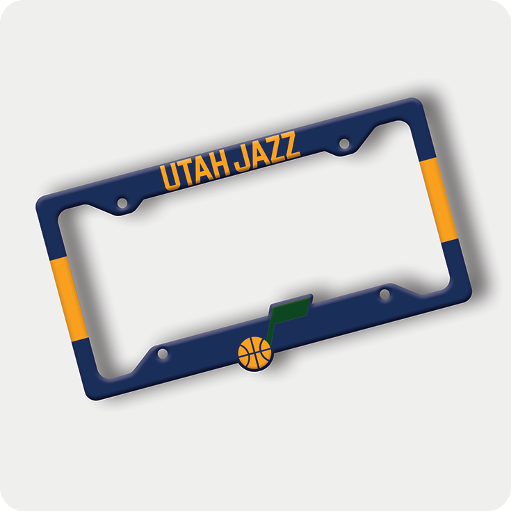 Utah Jazz License Plate Frame