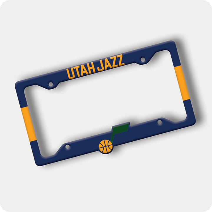 Utah Jazz License Plate Frame