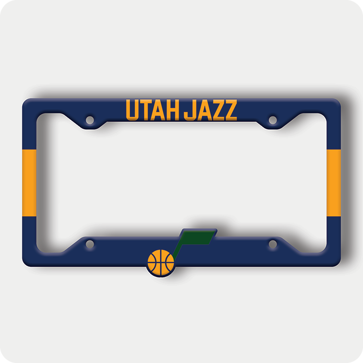Utah Jazz License Plate Frame