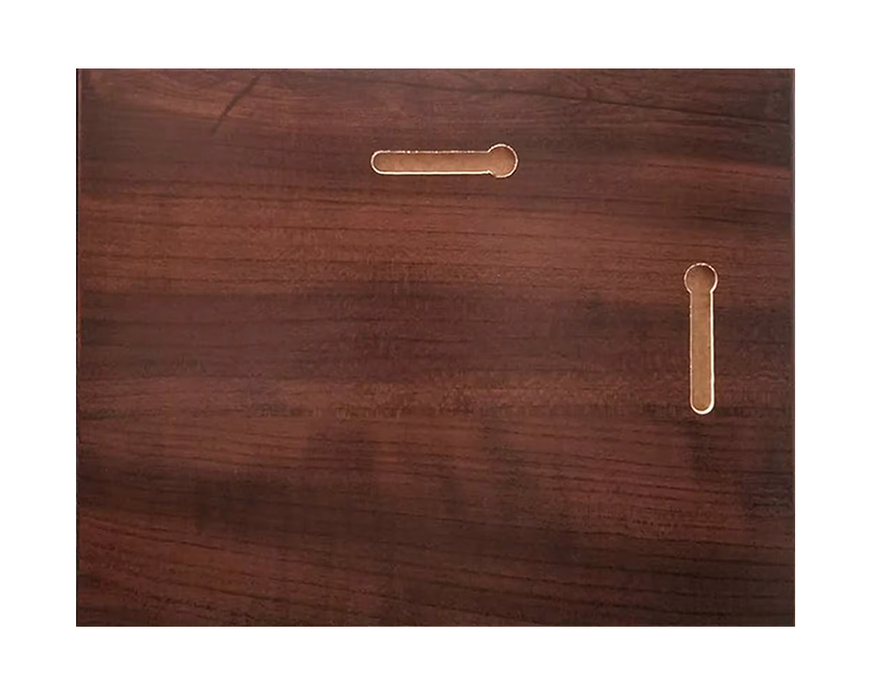 Cherry Finish Plaque - Black/Gold Brass Plate - Black Brass Perpetual Plate - Value Pack