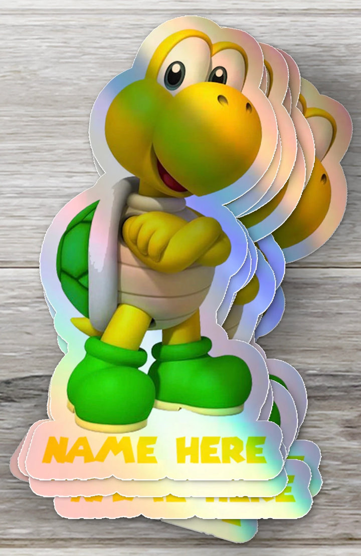 Customizable Holographic or Glossy Sticker: Your Image, Your Text, Your Style Customizable Holographic or Glossy Sticker - Rozovy