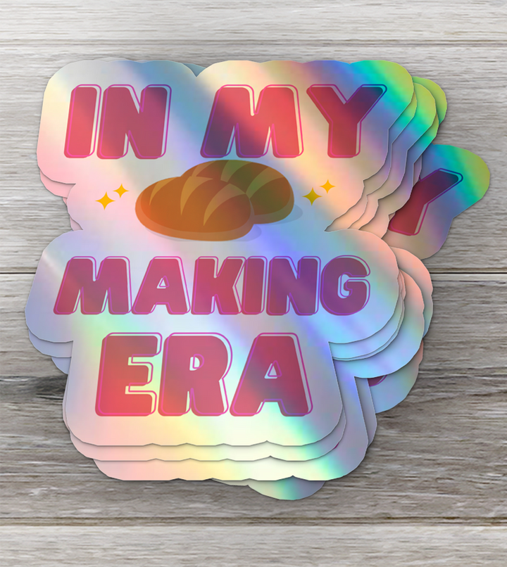 Customizable Holographic or Glossy Sticker: Your Image, Your Text, Your Style Customizable Holographic or Glossy Sticker - Rozovy