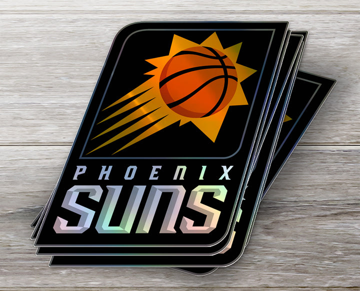 Phoenix Suns Logo Sticker 2013/14 - Present - Holographic or Glossy - Waterproof - Great Gift