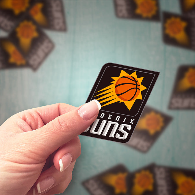 Phoenix Suns Logo Sticker 2013/14 - Present - Holographic or Glossy - Waterproof - Great Gift