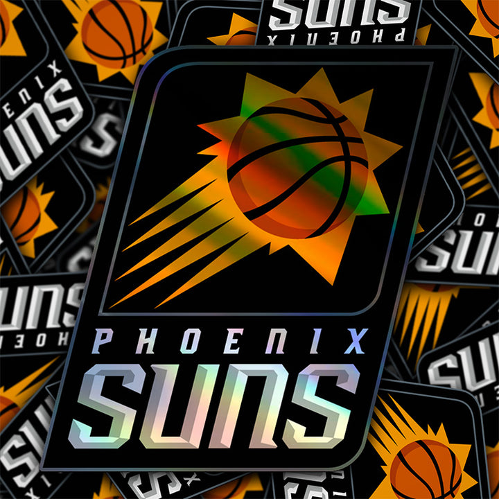 Phoenix Suns Logo Sticker 2013/14 - Present - Holographic or Glossy - Waterproof - Great Gift