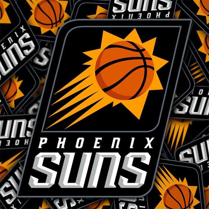 Phoenix Suns Logo Sticker 2013/14 - Present - Holographic or Glossy - Waterproof - Great Gift