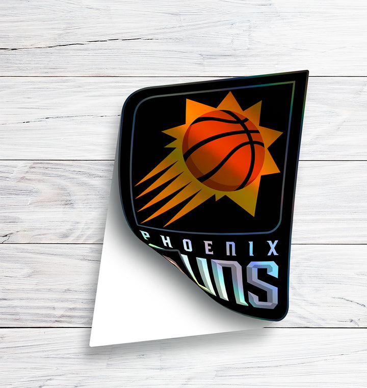 Phoenix Suns Logo Sticker 2013/14 - Present - Holographic or Glossy - Waterproof - Great Gift