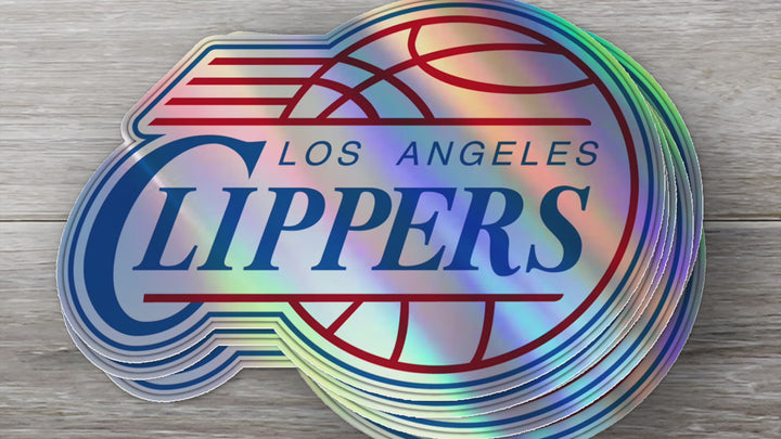 Los Angeles Clippers Sticker - Holographic or Glossy - Waterproof - Great Gift