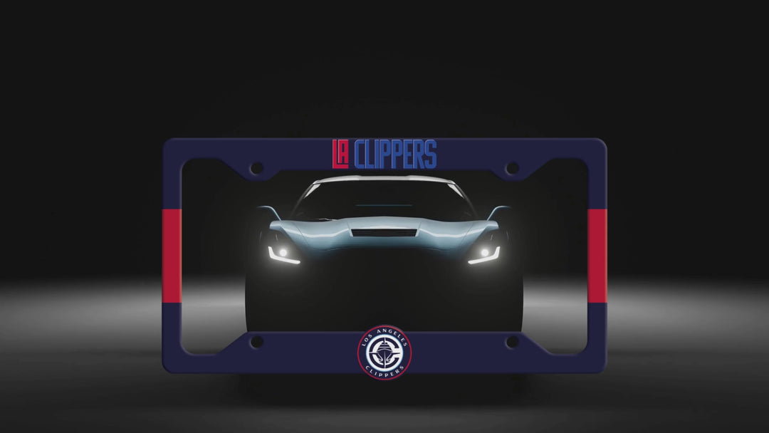 Clippers License Plate Frame