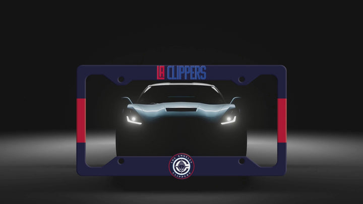Clippers License Plate Frame