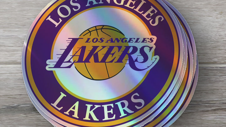 Los Angeles Lakers Round Sticker