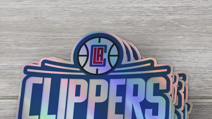 Los Angeles Clippers Sticker - Holographic or Glossy - Waterproof - Great Gift