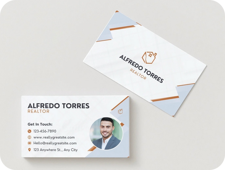 Real Estate Business Card – Realtor Template for Professionals