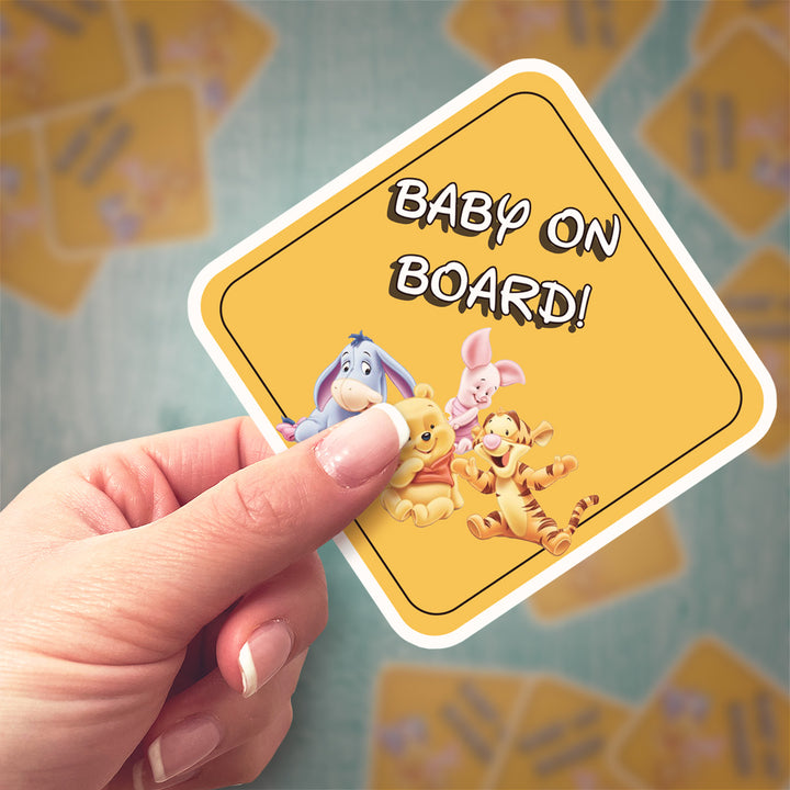 Winnie the Pooh and Friends Car Sticker