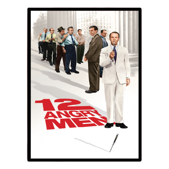 12 Angry Men (1957) Illuminated LED frame display & Poster