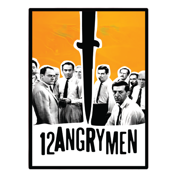 12 Angry Men (1957) Illuminated LED frame display & Poster