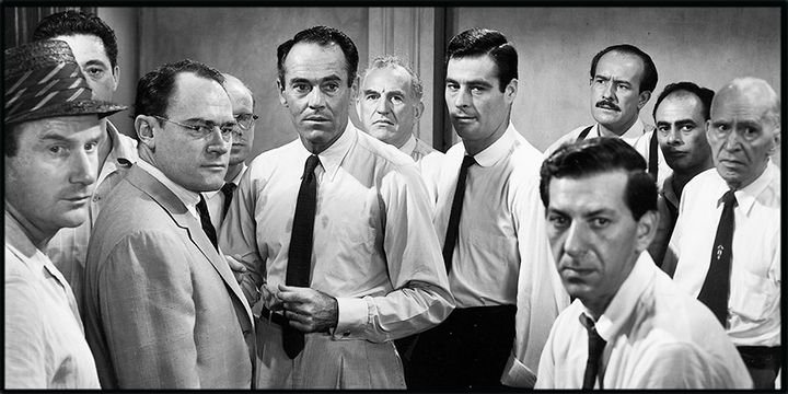 12 Angry Men (1957) Illuminated LED frame display & Poster