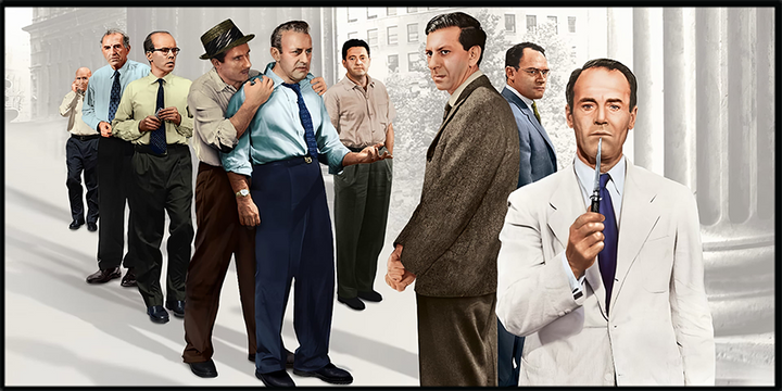 12 Angry Men (1957) Illuminated LED frame display & Poster