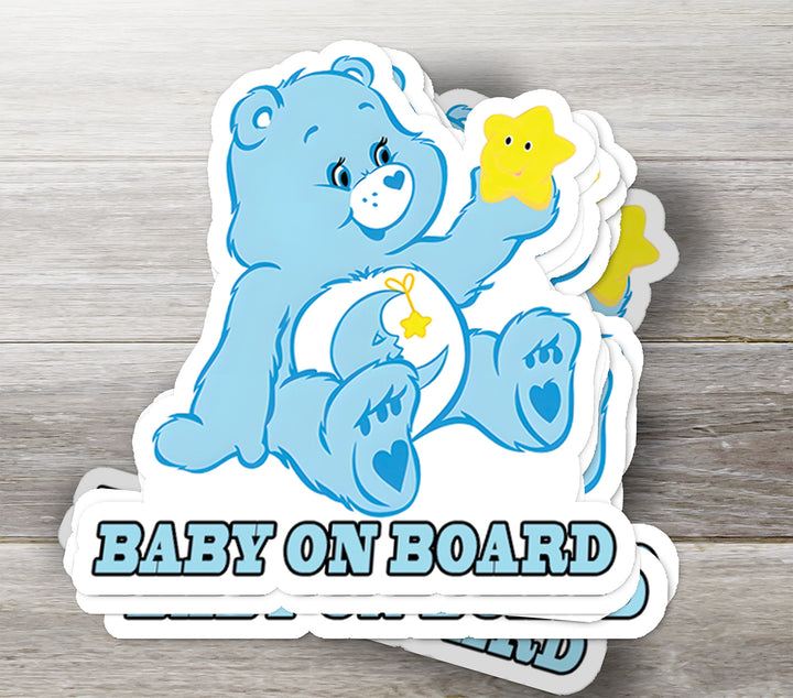 Care Bear Baby on Board Sticker – Cute & Adorable Design for Parents!